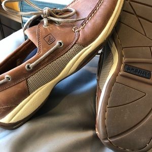 Mens Sperry’s Intrepid 10.5M in Dark Tan